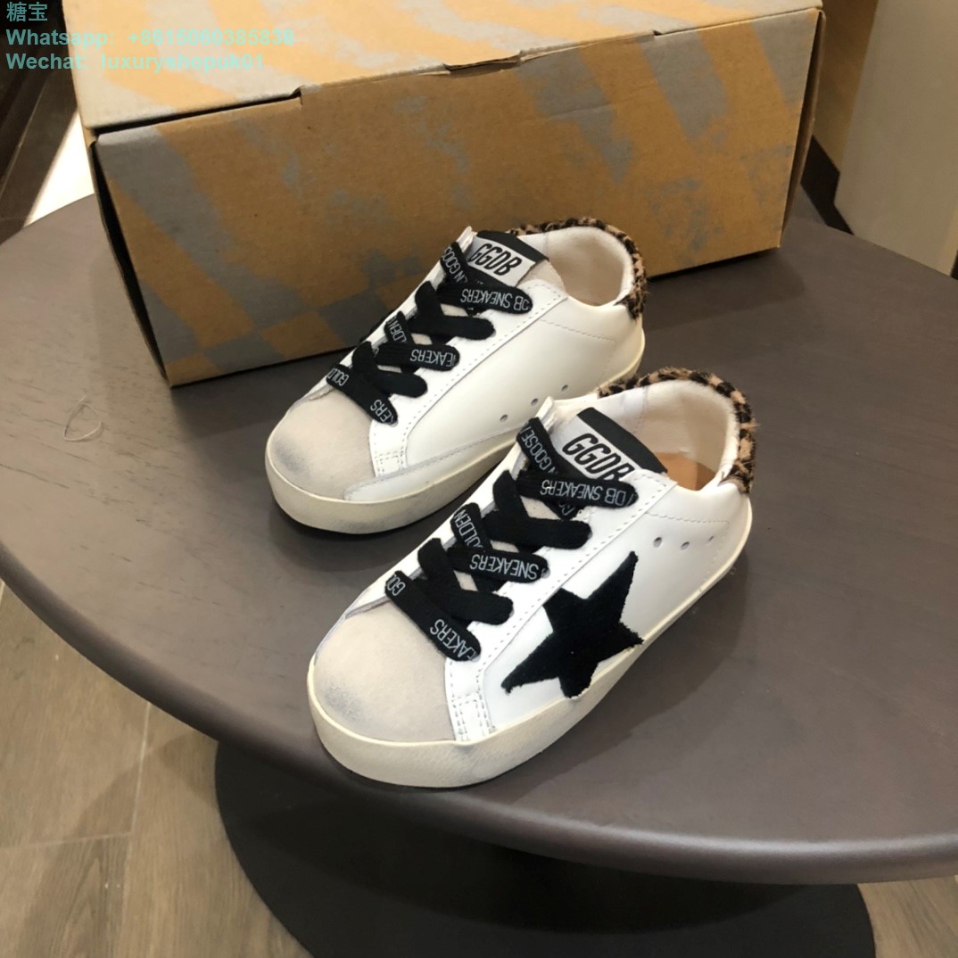 Kids Golden Goose Superstar GGDB Sneaker Young children youth Boy Girl Shoes