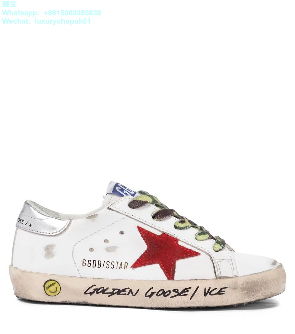 Kids Golden Goose Old School Young Velcro straps edt Superstar GGDB Sneaker children youth Boy Girl Shoes
