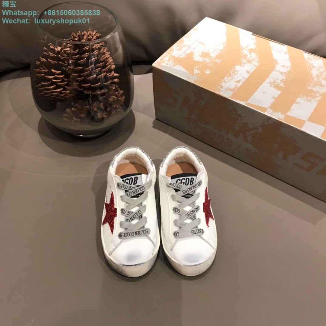 Kids Golden Goose Old School Young edt Superstar GGDB Sneaker children youth Boy Girl Shoes
