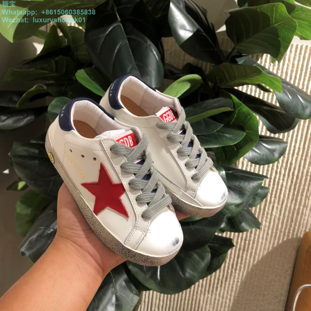 Kids Golden Goose Old School Young edt Superstar GGDB Sneaker children youth Boy Girl Shoes