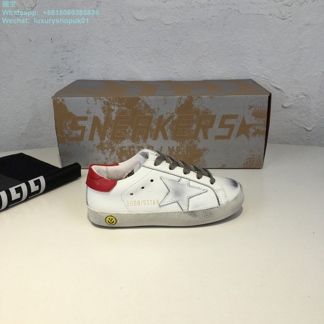 Kids Golden Goose Old School Young edt Superstar GGDB Sneaker children youth Boy Girl Shoes