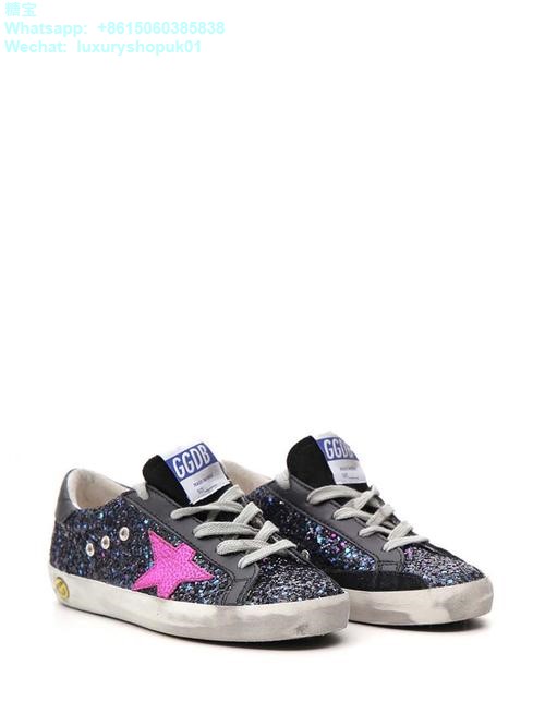 Kids Golden Goose glitter Old School Young edt Superstar GGDB Sneaker children youth Boy Girl Shoes