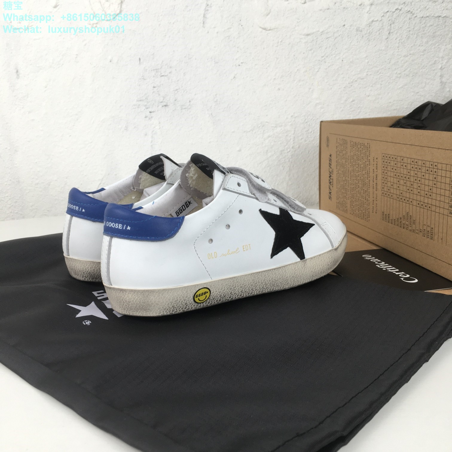 Kids Golden Goose Old School Young edt Superstar GGDB Sneaker children youth Boy Girl Shoes