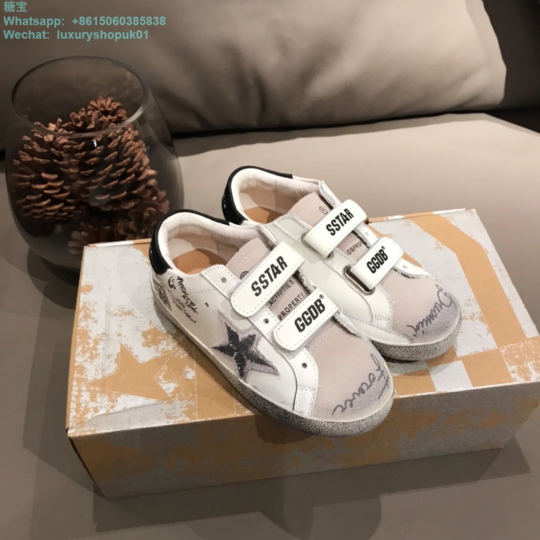 Kids Golden Goose Old School Young edt Superstar GGDB Sneaker children youth Boy Girl Shoes