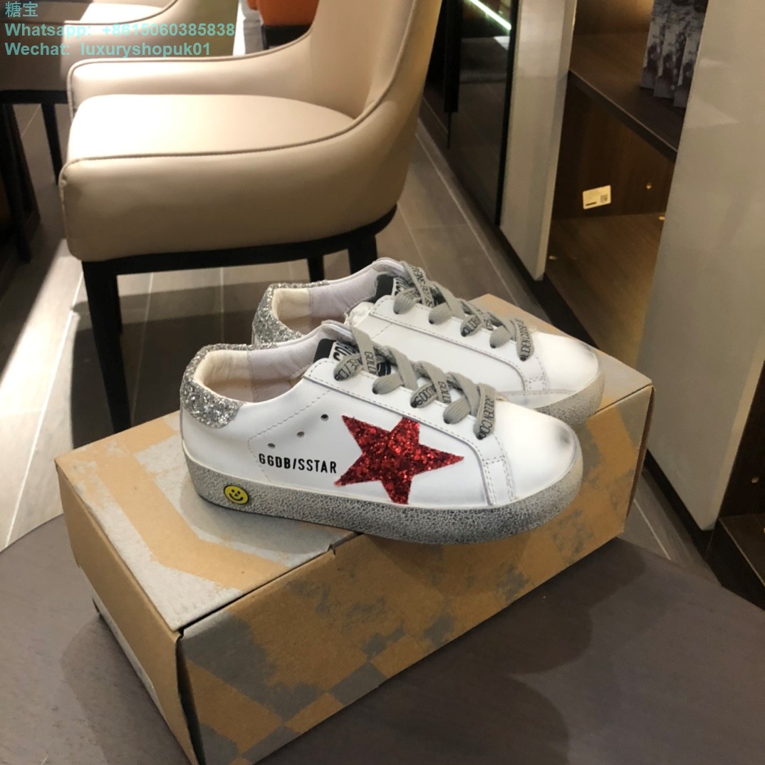 Kids Golden Goose Superstar GGDB Sneaker Young children youth Boy Girl Shoes