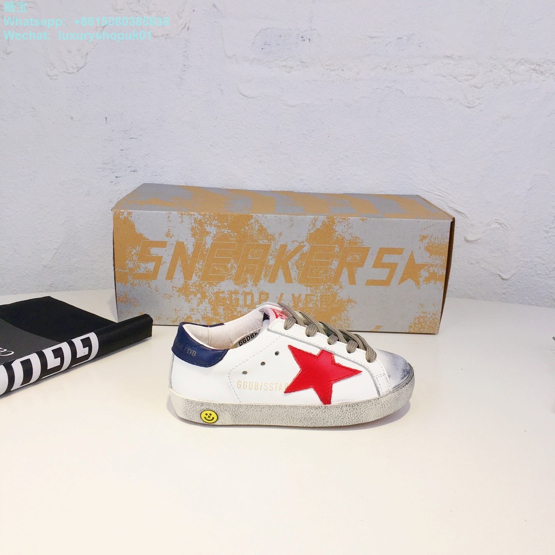 Kids Golden Goose Old School Young edt Superstar GGDB Sneaker children youth Boy Girl Shoes