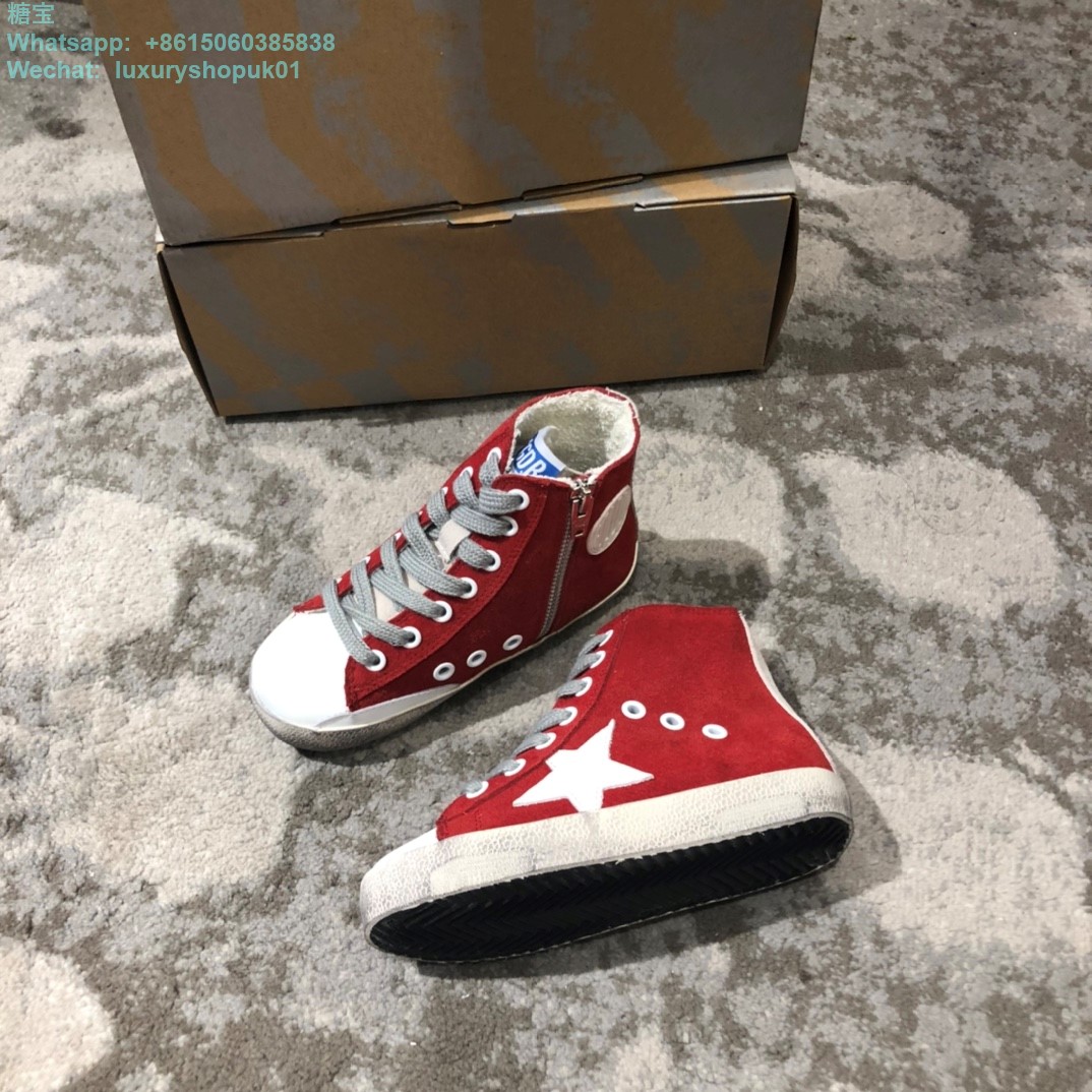 Kids Golden Goose High tops Old School Young Superstar GGDB Sneaker children youth Boy Girl Shoes