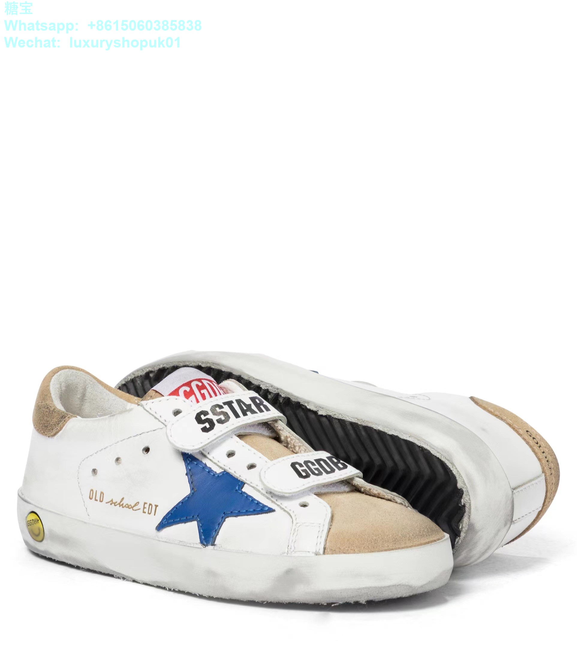 Kids Golden Goose Old School Young edt Superstar GGDB Sneaker children youth Boy Girl Shoes