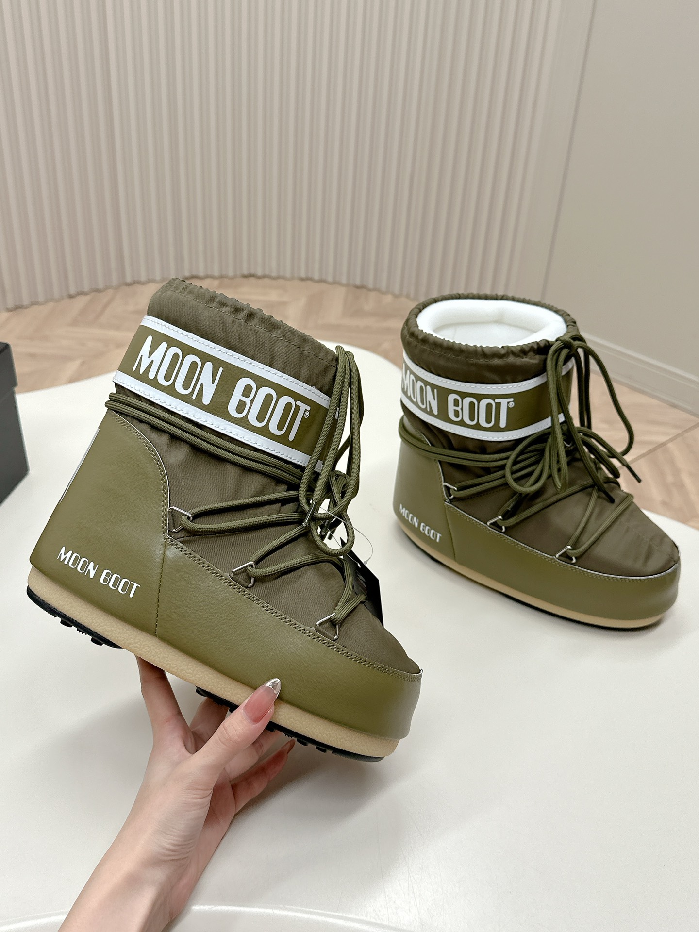 Moon Boot Icon Low Faux Fur Ankle Boots Women Snow boot