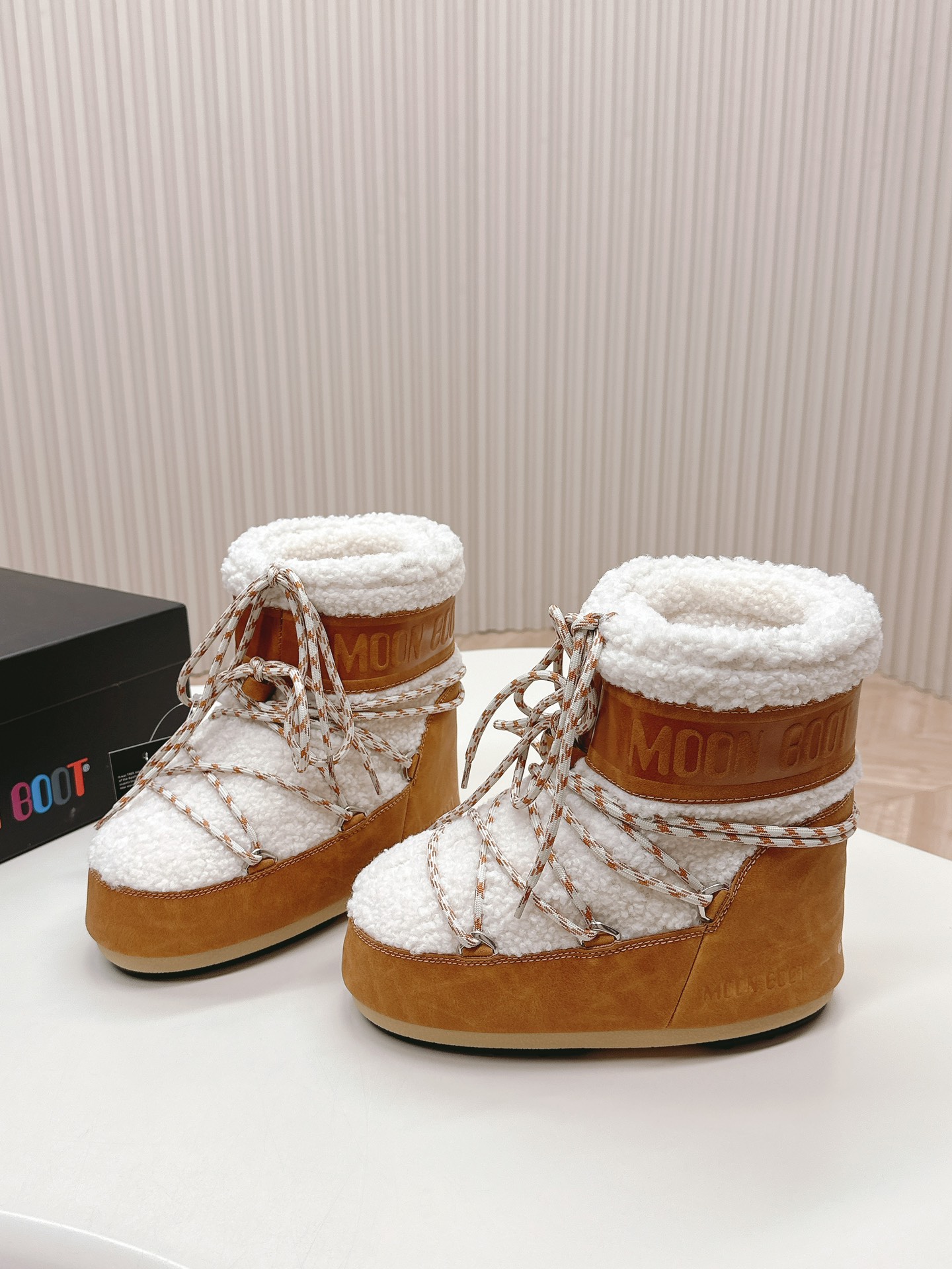 Moon Boot Icon Low Faux Fur Ankle Boots Women Snow boot