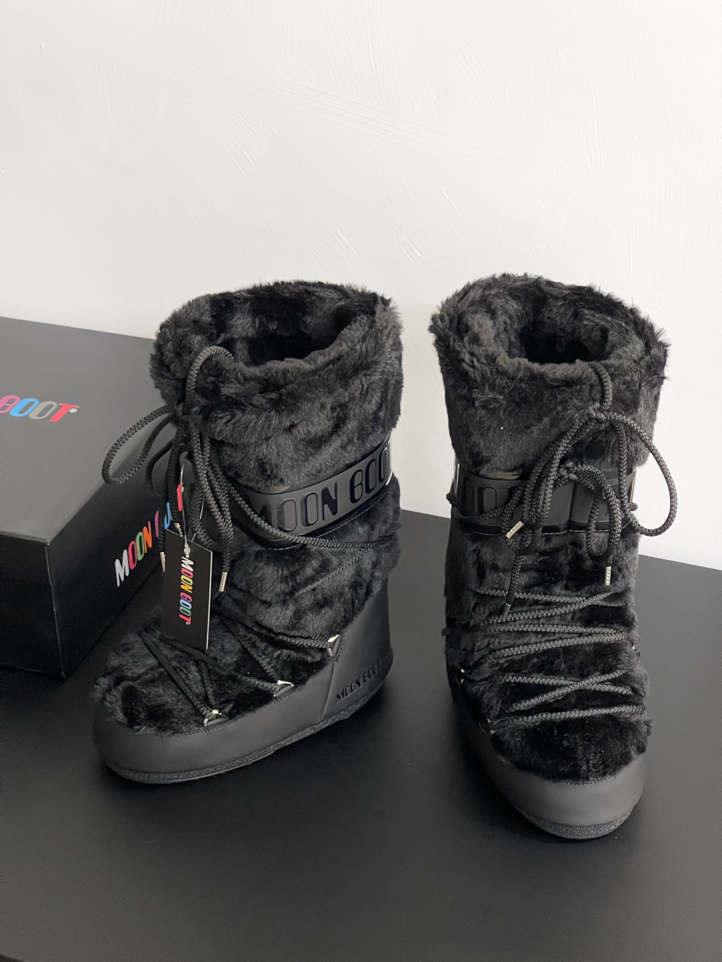 Moon Boot Icon Faux-Fur Boots Women Snow boot