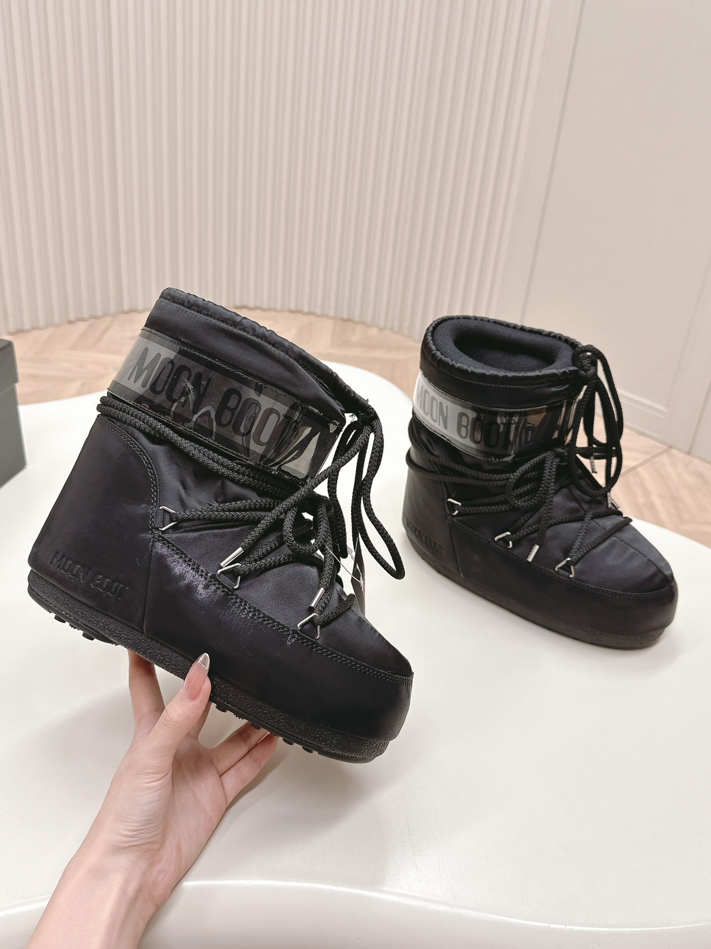 Moon Boot Icon Low Faux Fur Ankle Boots Women Snow boot