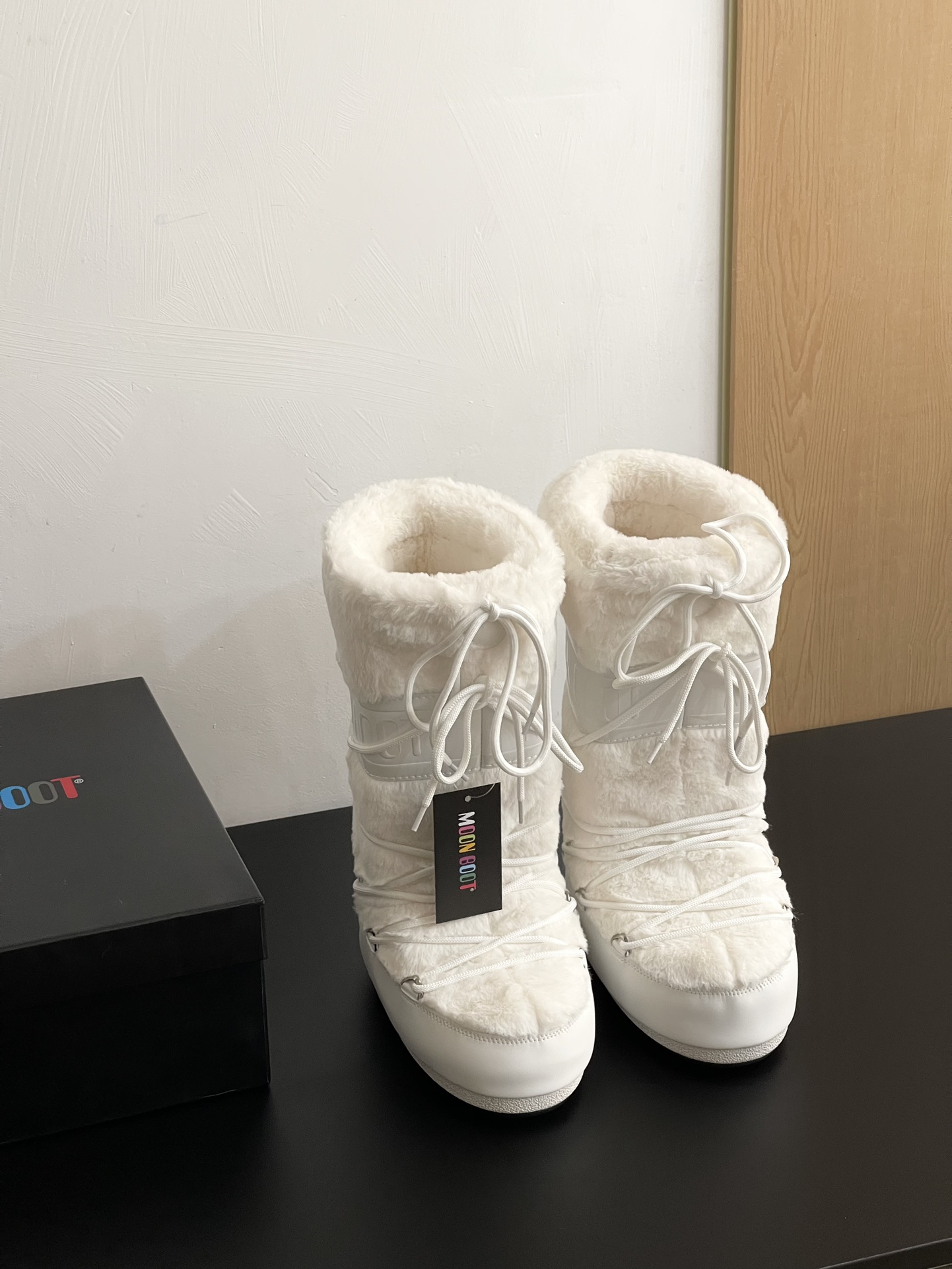 Moon Boot Icon Faux-Fur Boots Women Snow boot
