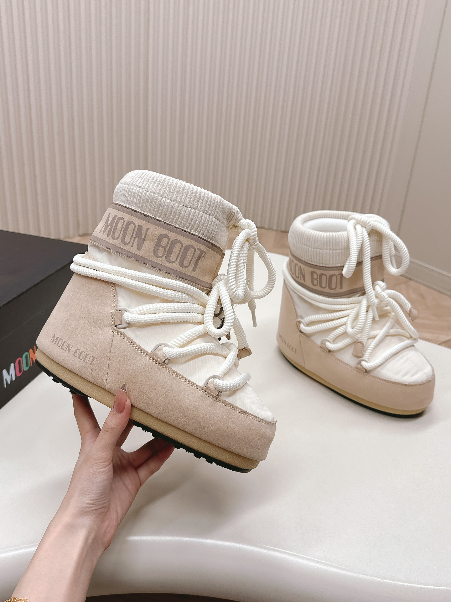 Moon Boot Icon Low Faux Fur Ankle Boots Women Snow boot