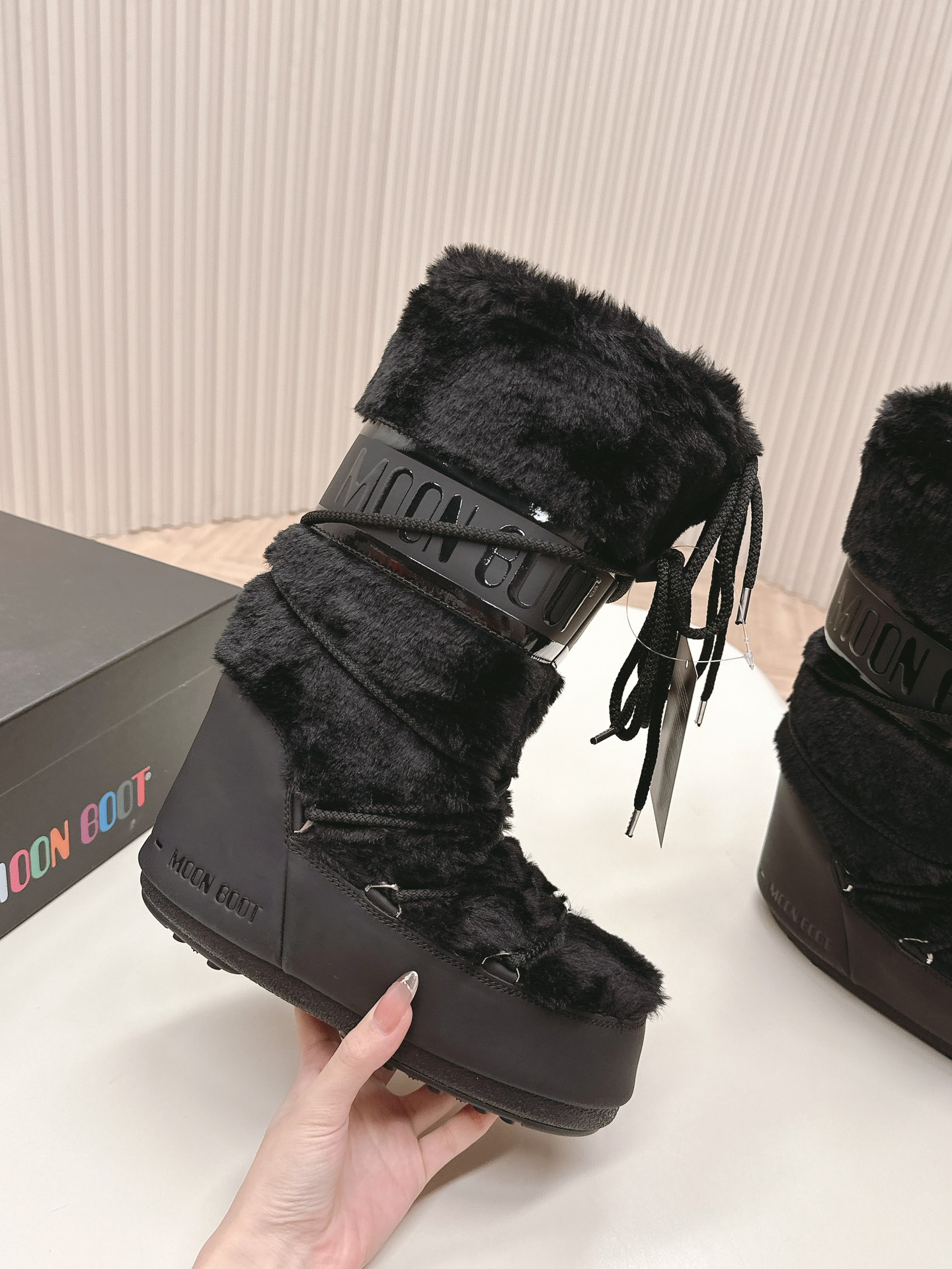Moon Boot Icon Faux-Fur Boots Women Snow boot
