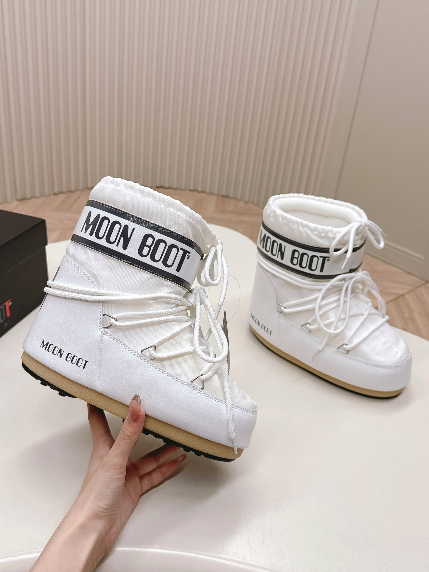 Moon Boot Icon Low Faux Fur Ankle Boots Women Snow boot