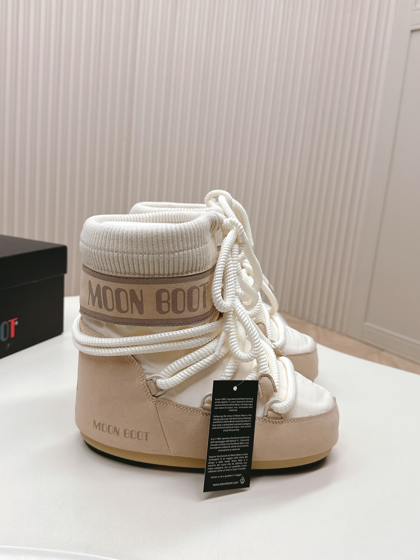 Moon Boot Icon Low Faux Fur Ankle Boots Women Snow boot