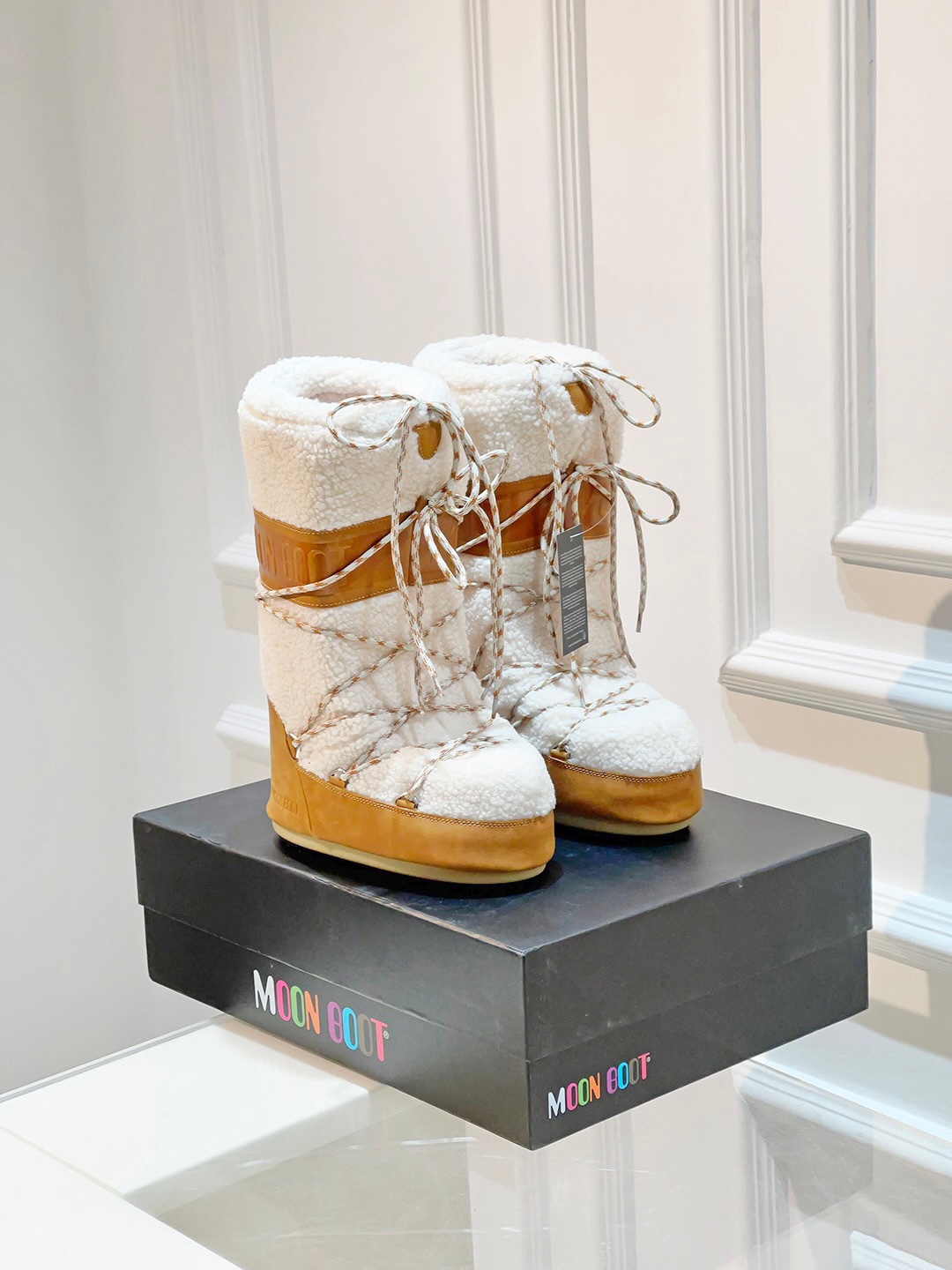 Moon Boot Icon Faux-Fur Boots Women Snow boot