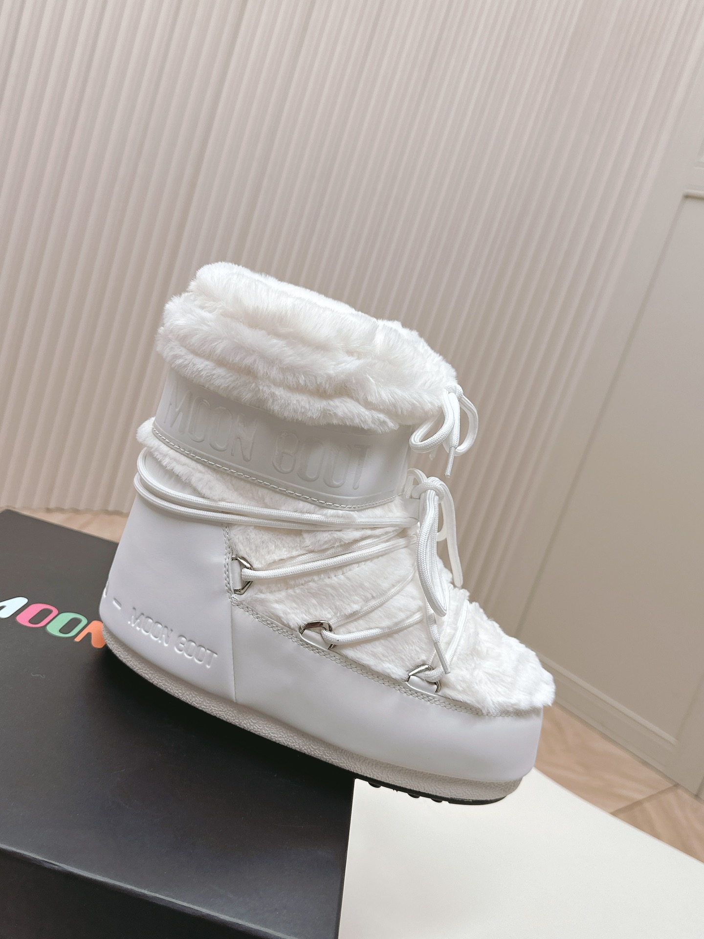 Moon Boot Icon Low Faux Fur Ankle Boots Women Snow boot