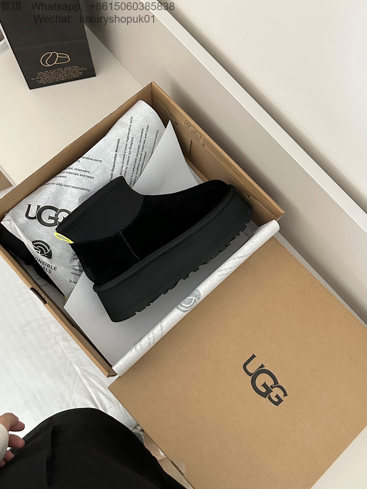 UGG Classic Mini Dipper Platform Boots 50 Women Snow Shoes 1168170