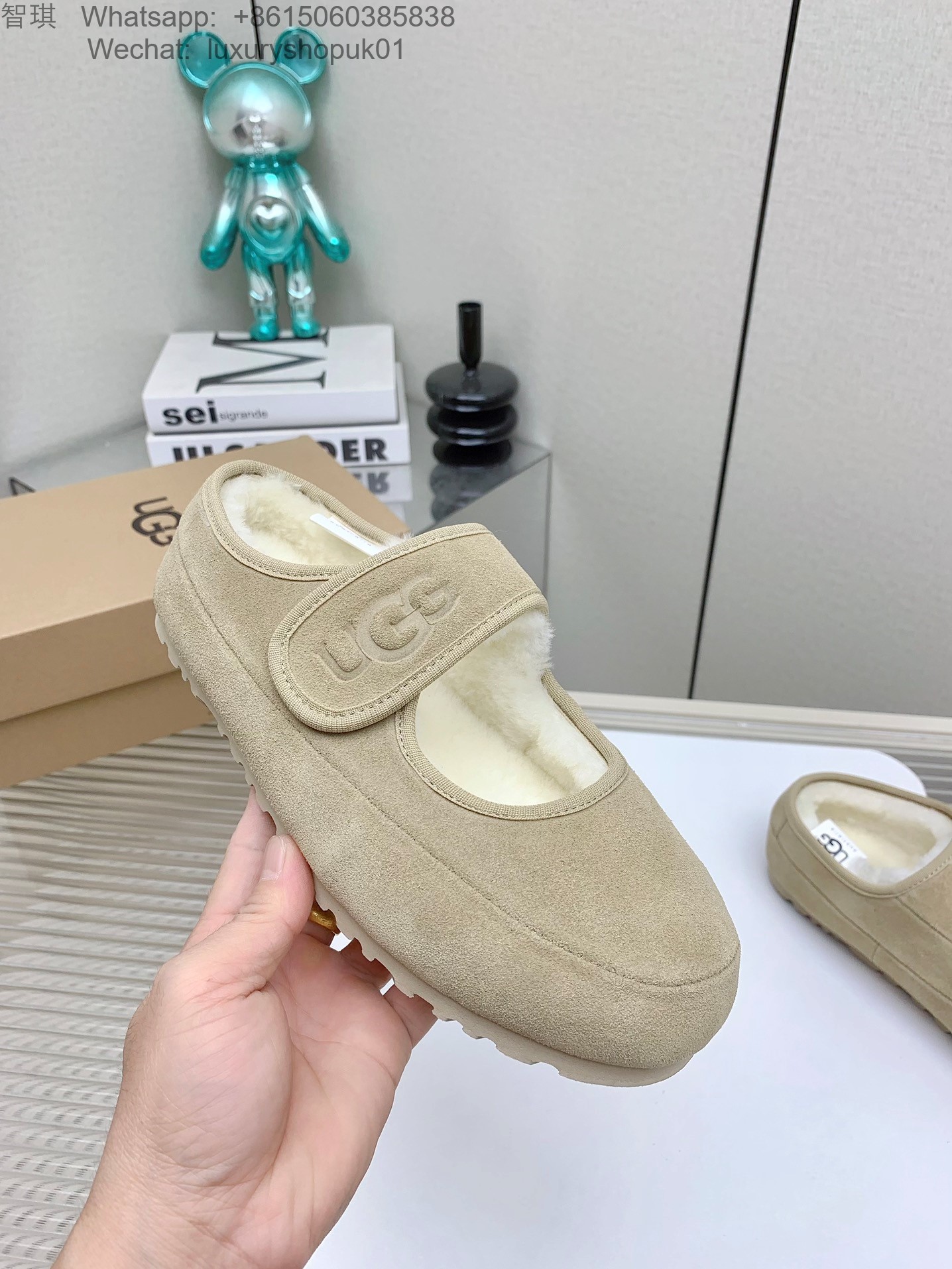 Women UGG Classic Mini Platform flat shoes