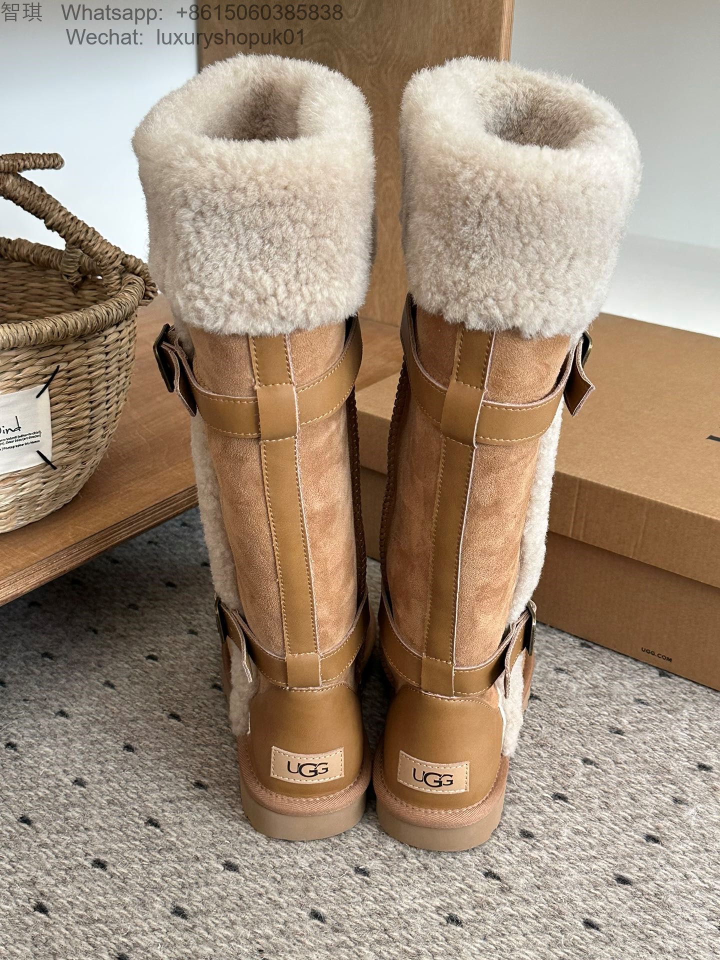 Women UGG knee Boots Platform Snow Shoes