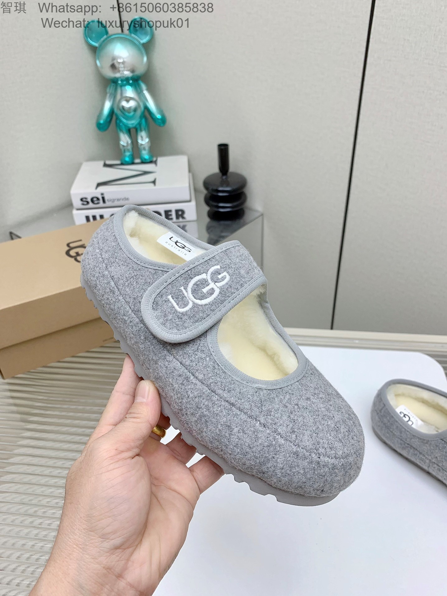 Women UGG Classic Mini Platform flat shoes