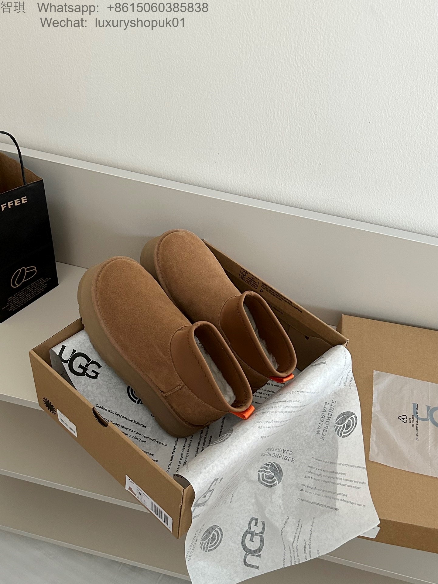 UGG Classic Mini Dipper Platform Boots 50 Women Snow Shoes 1168170