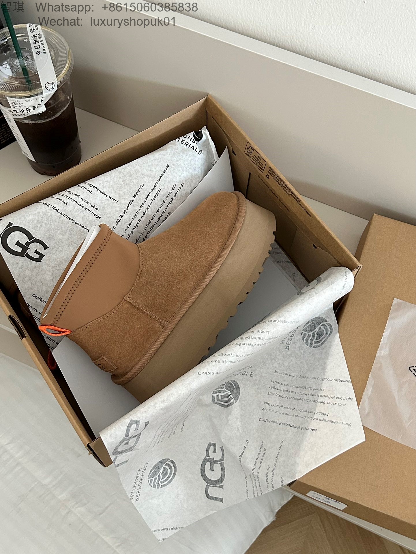 UGG Classic Mini Dipper Platform Boots 50 Women Snow Shoes 1168170