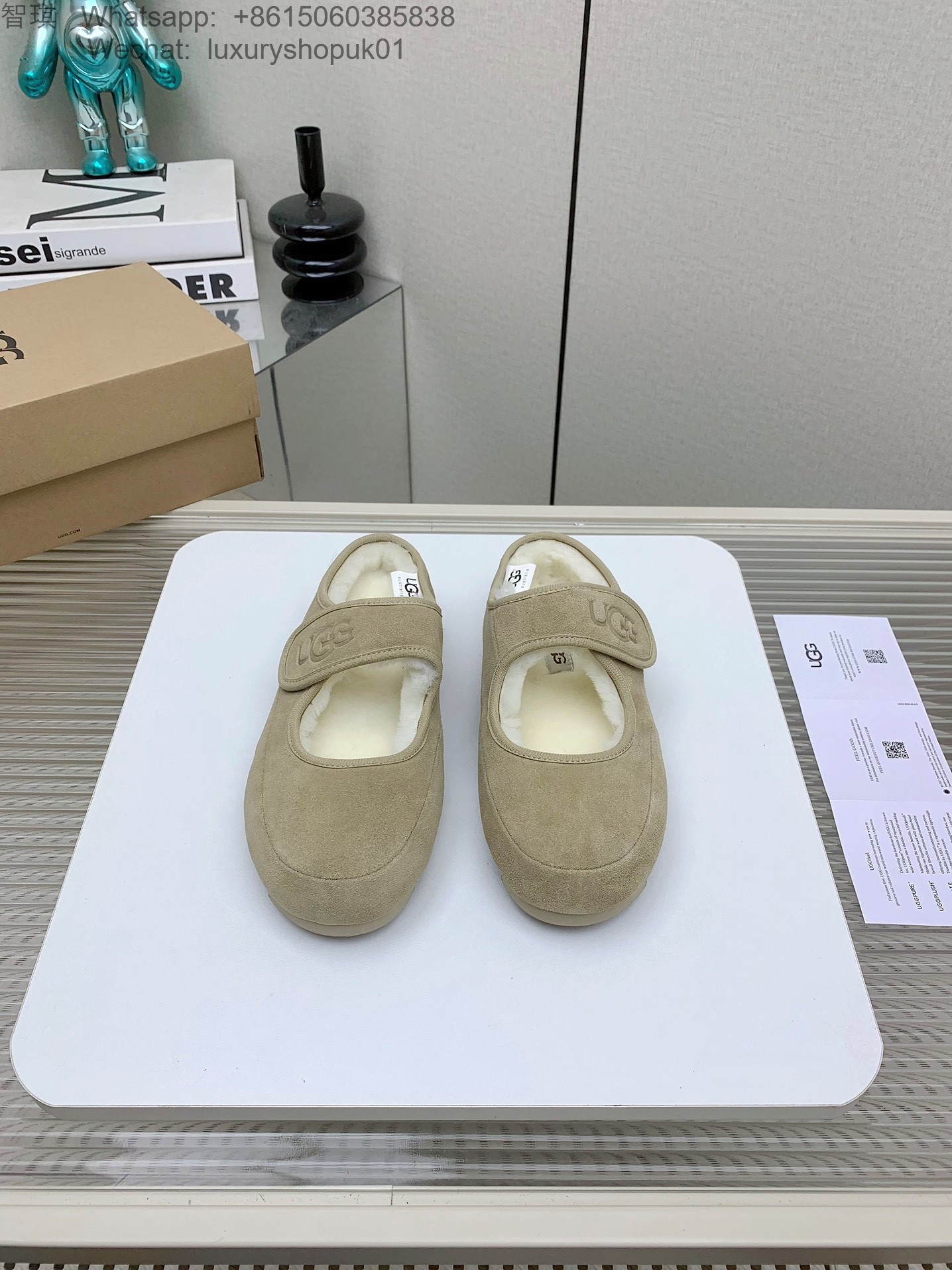 Women UGG Classic Mini Platform flat shoes