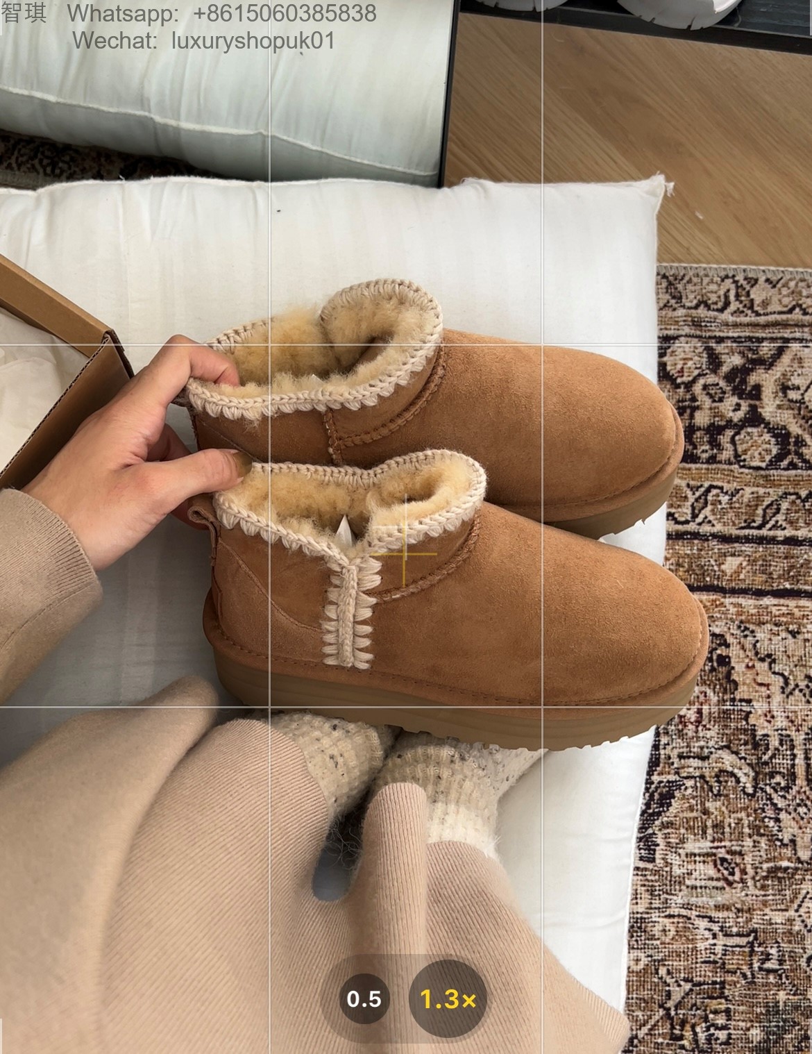 UGG Mini Swifty Platform Mini Boots Women Snow Shoes