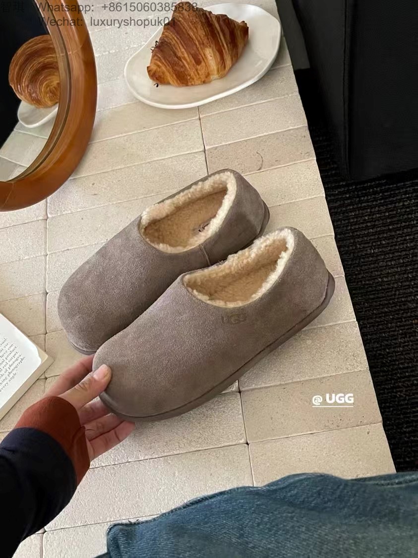 Women UGG Fur Slipper flat