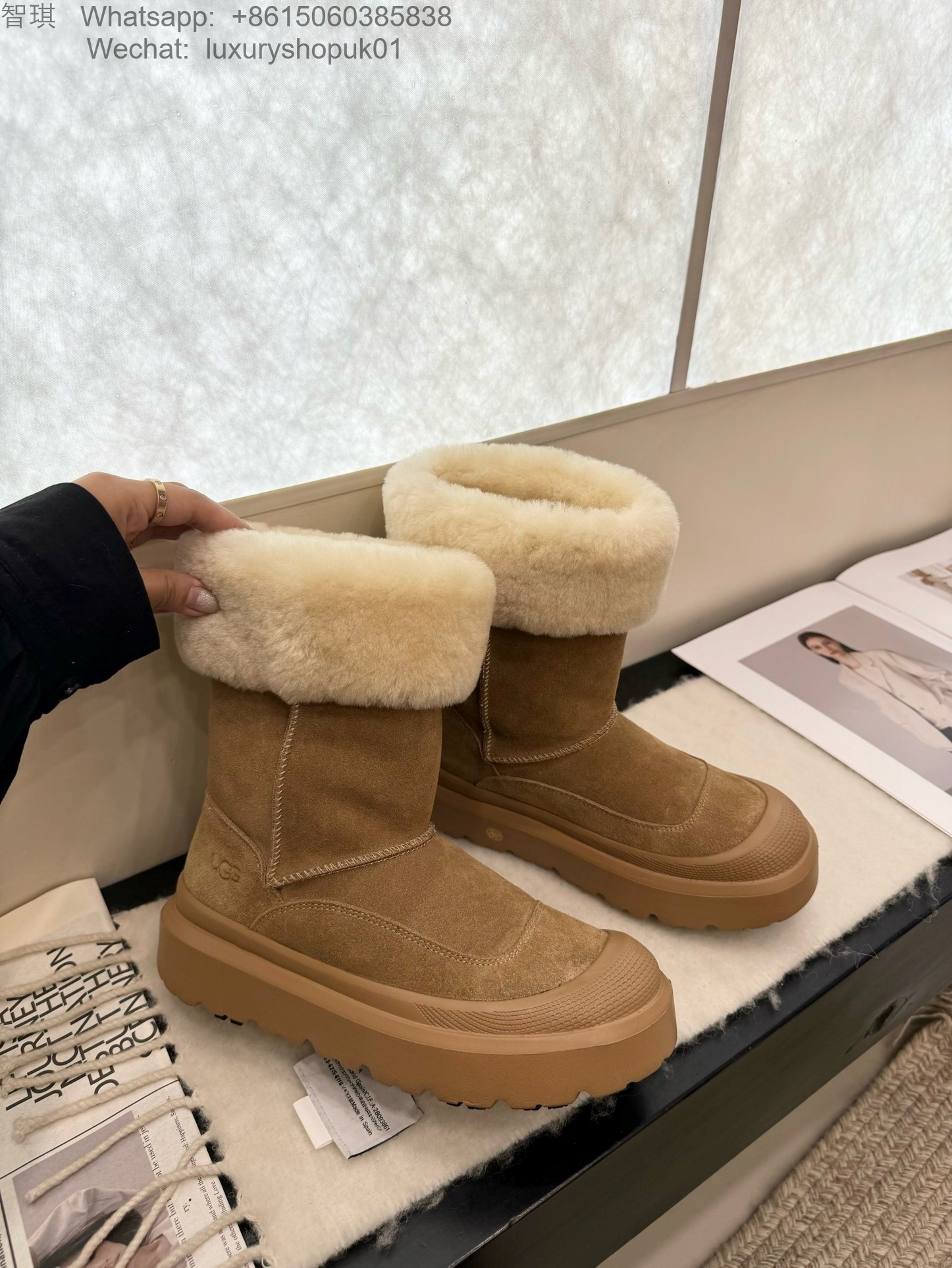 Women UGG Fur Boot Snow Shoes
