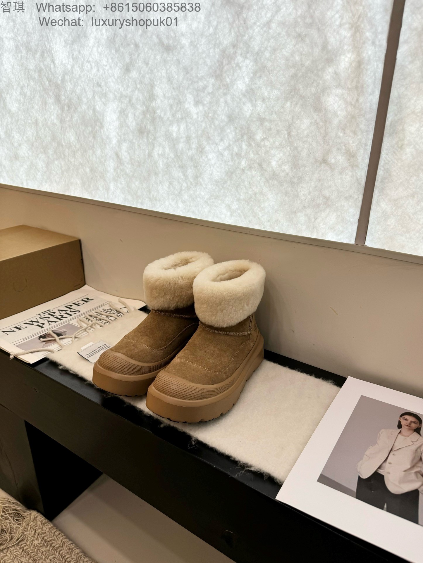 Women UGG Fur Boot Snow Shoes