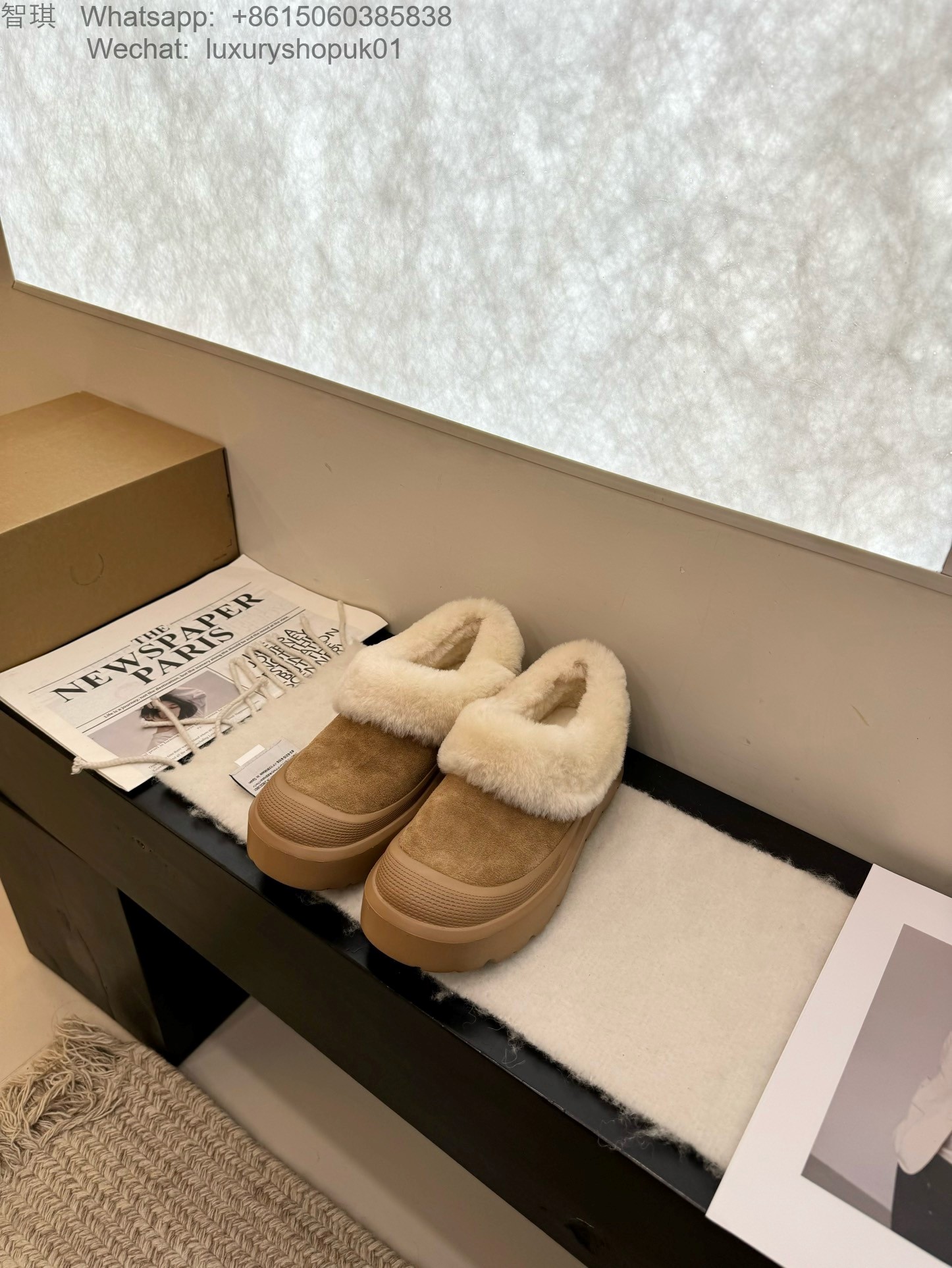 Women UGG Fur Boot Snow Shoes Slipper