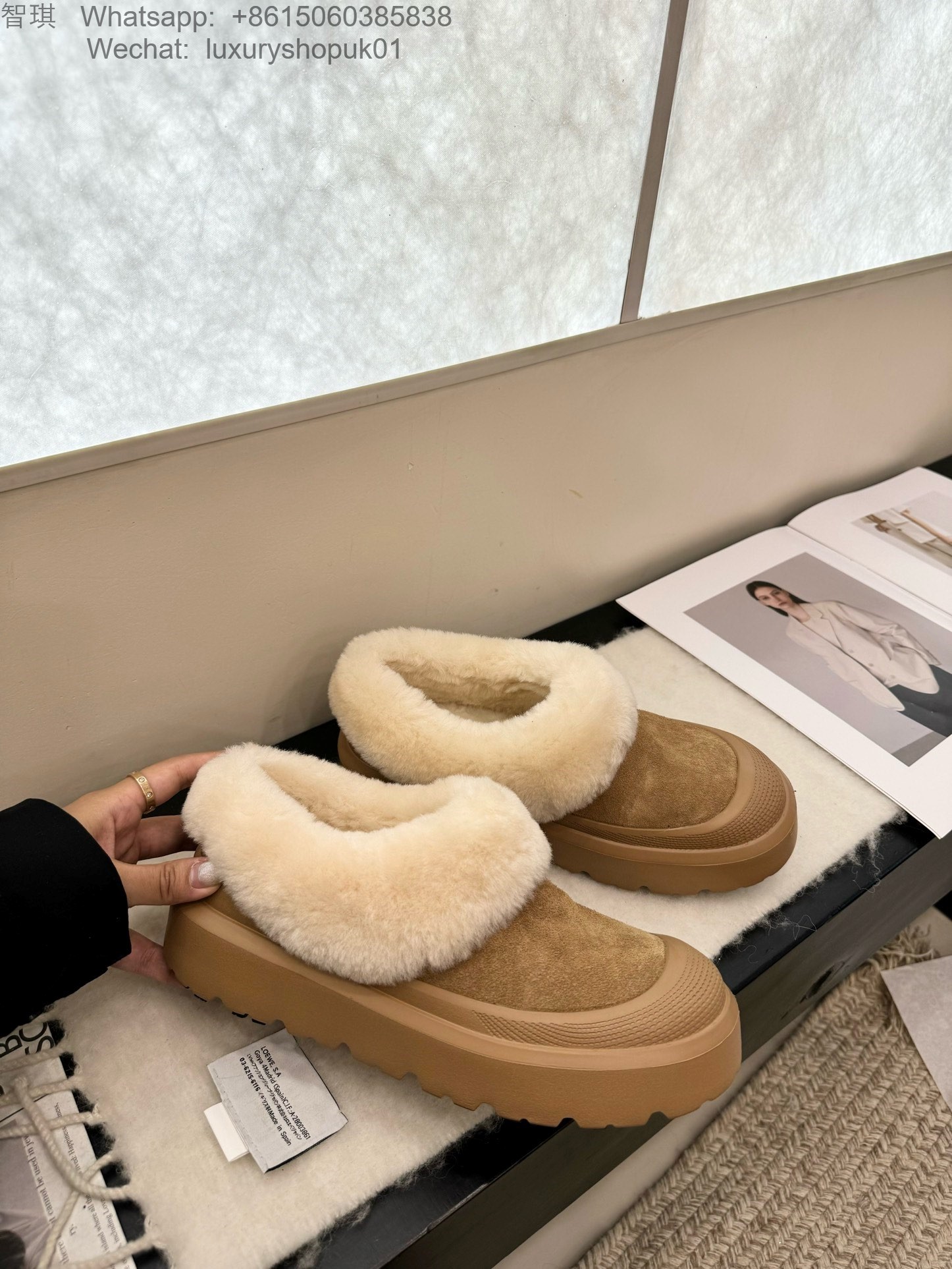 Women UGG Fur Boot Snow Shoes Slipper