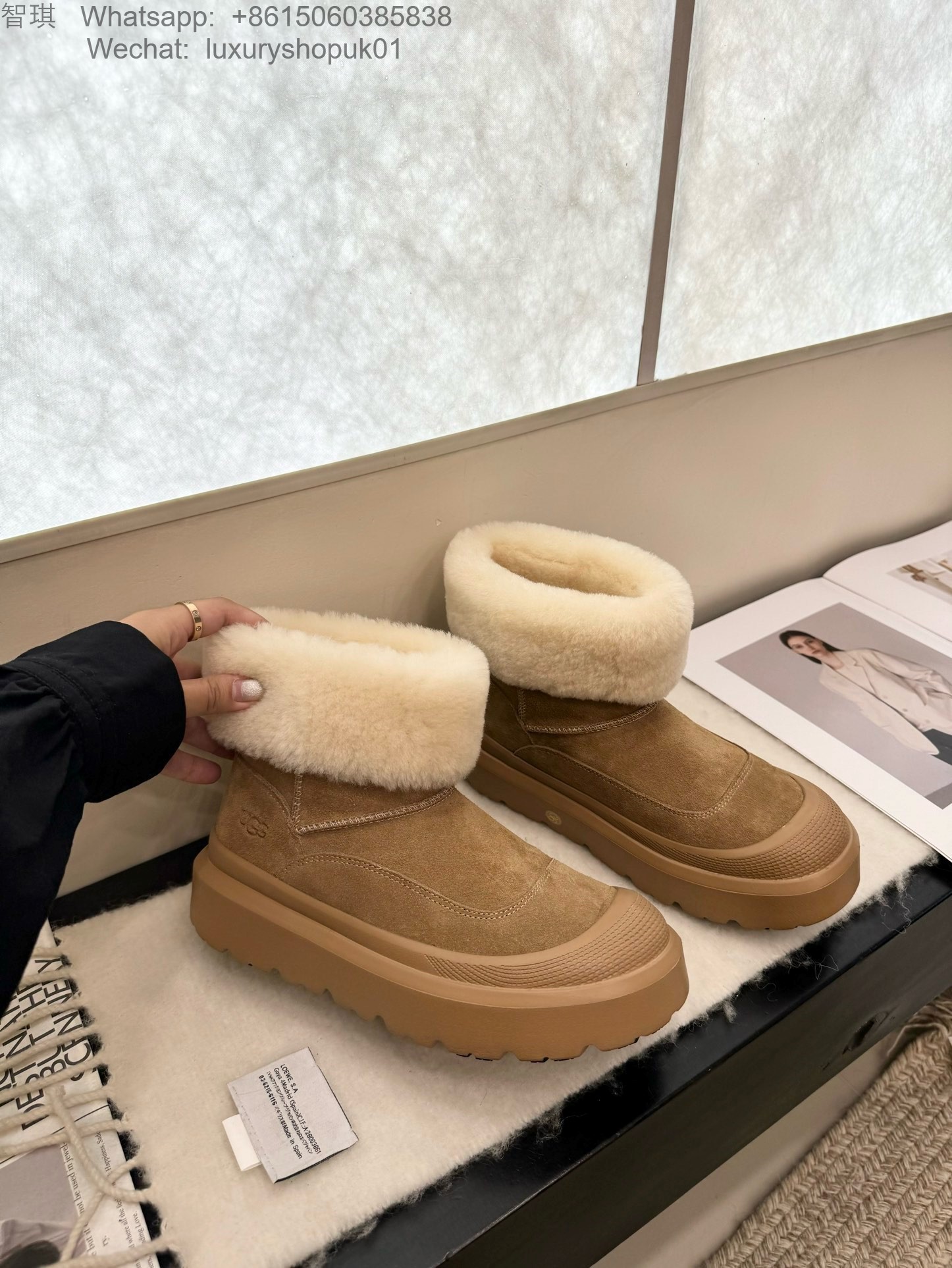 Women UGG Fur Boot Snow Shoes