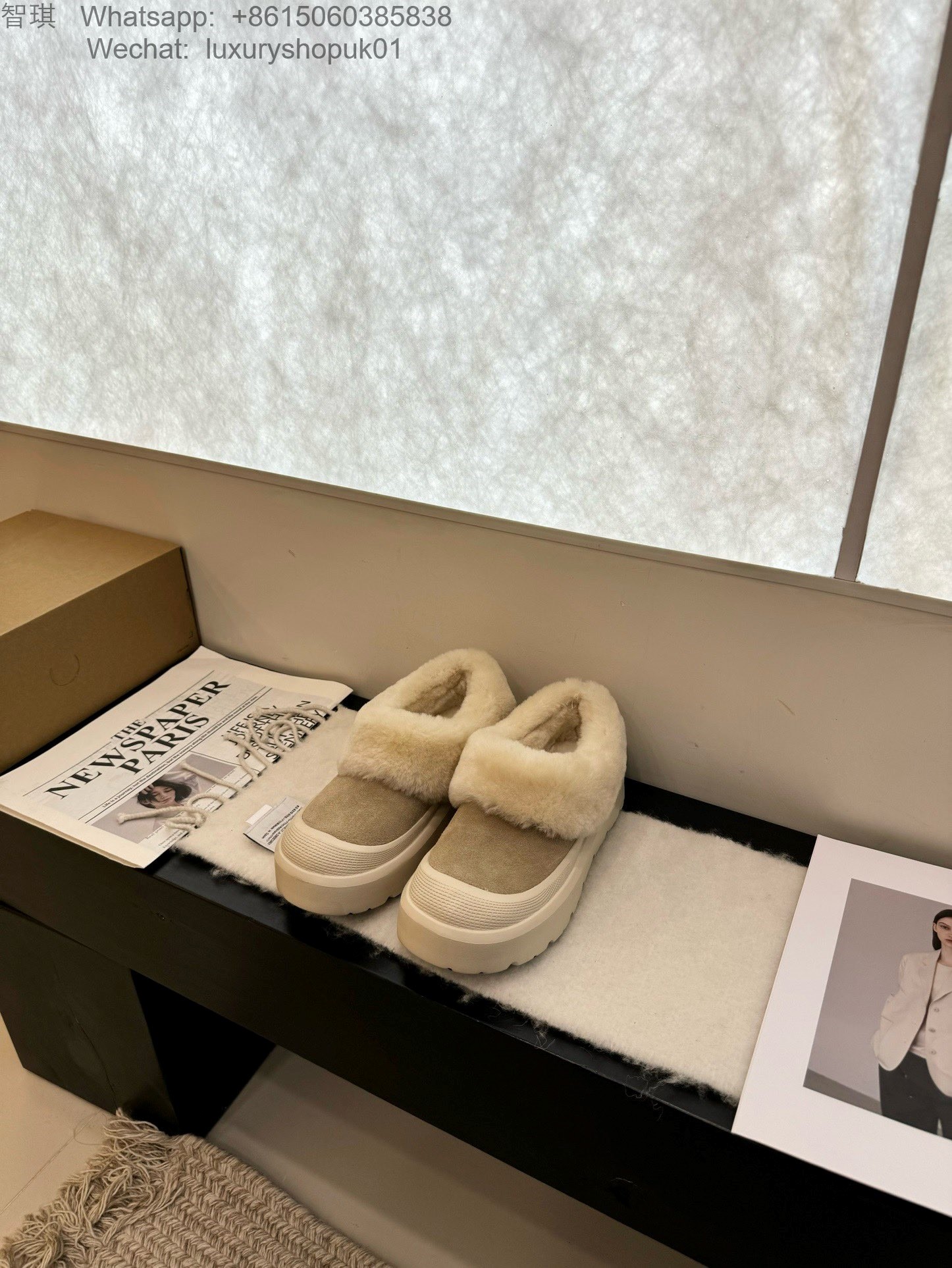 Women UGG Fur Boot Snow Shoes Slipper