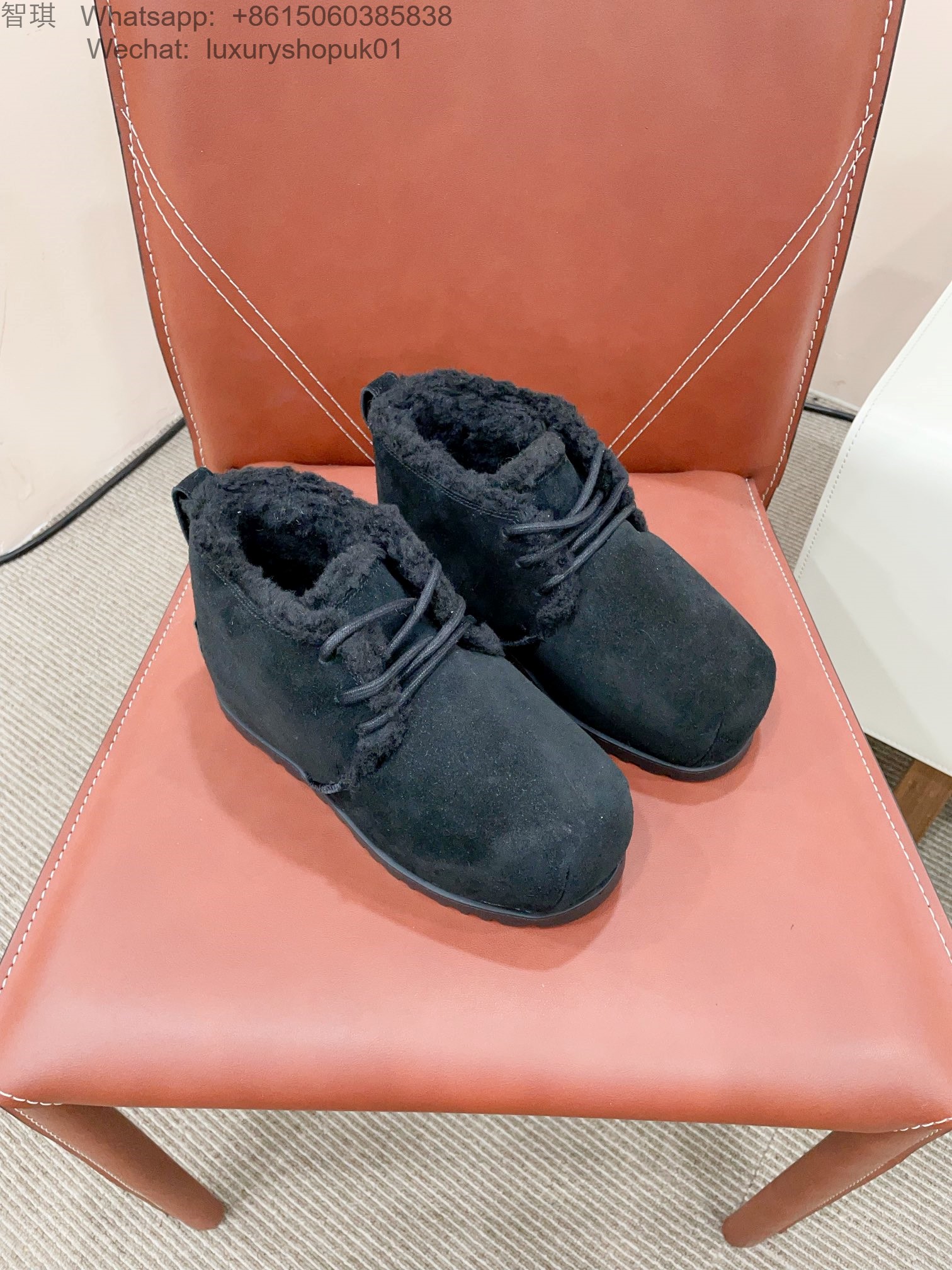 Women UGG Fur Snow Shoes