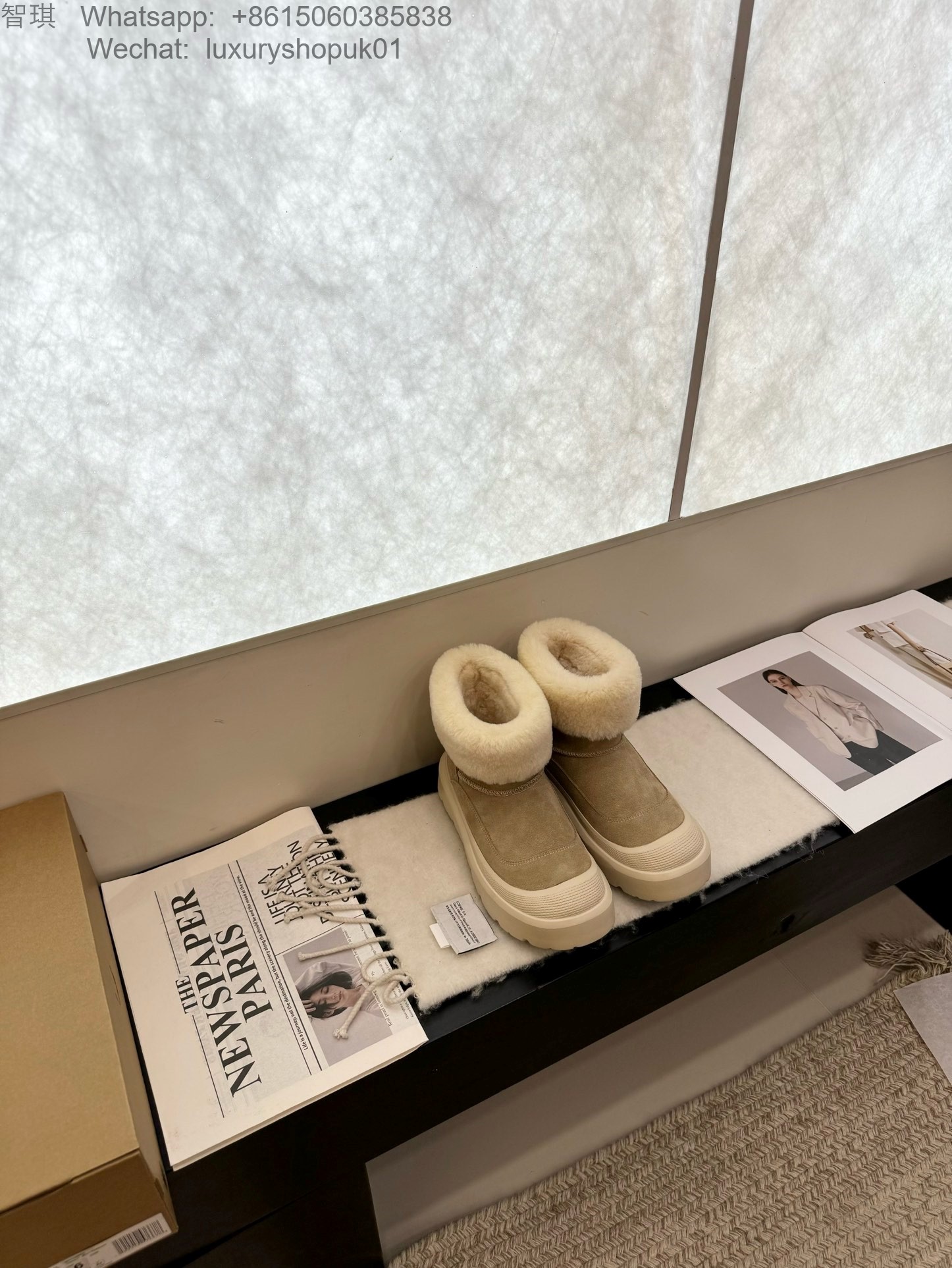 Women UGG Fur Boot Snow Shoes