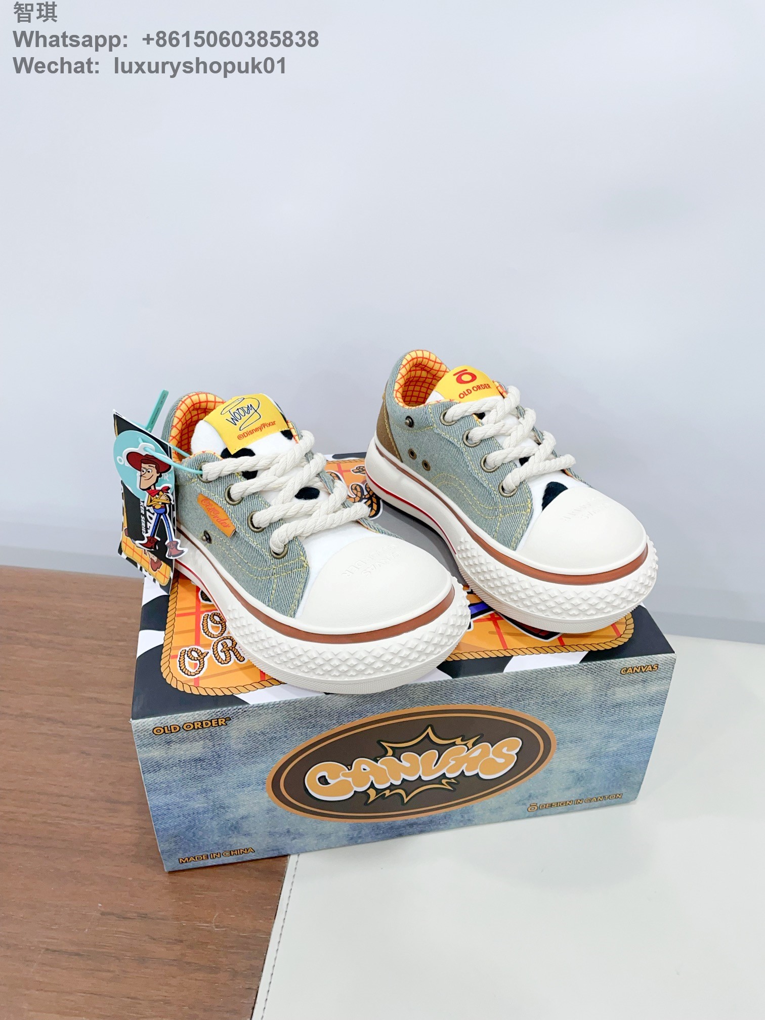 Old Order Disney Mickey Mouse Chunky Sneakers Mens Women Shoes