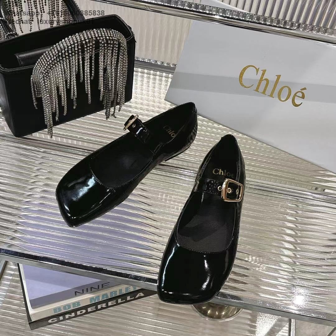 Chloé Polly Ballerina Flats Ballet Chloe Women Shoes
