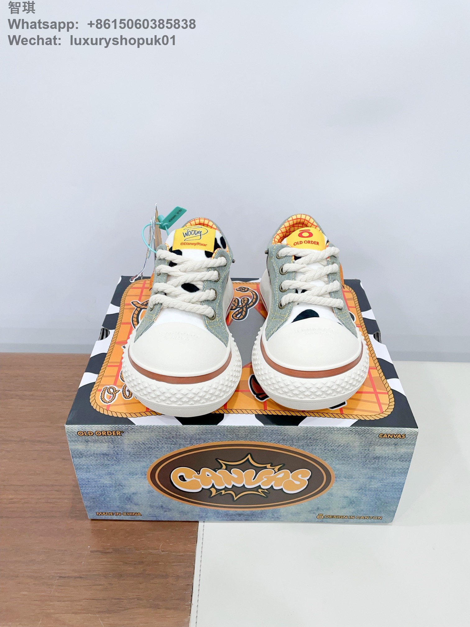 Old Order Disney Mickey Mouse Chunky Sneakers Mens Women Shoes