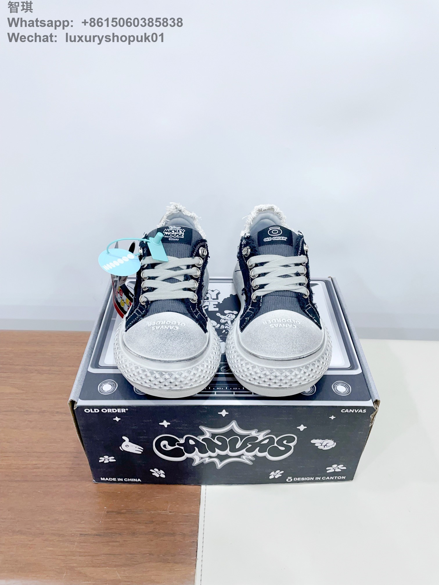 Old Order Disney Mickey Mouse Chunky Sneakers Mens Women Shoes