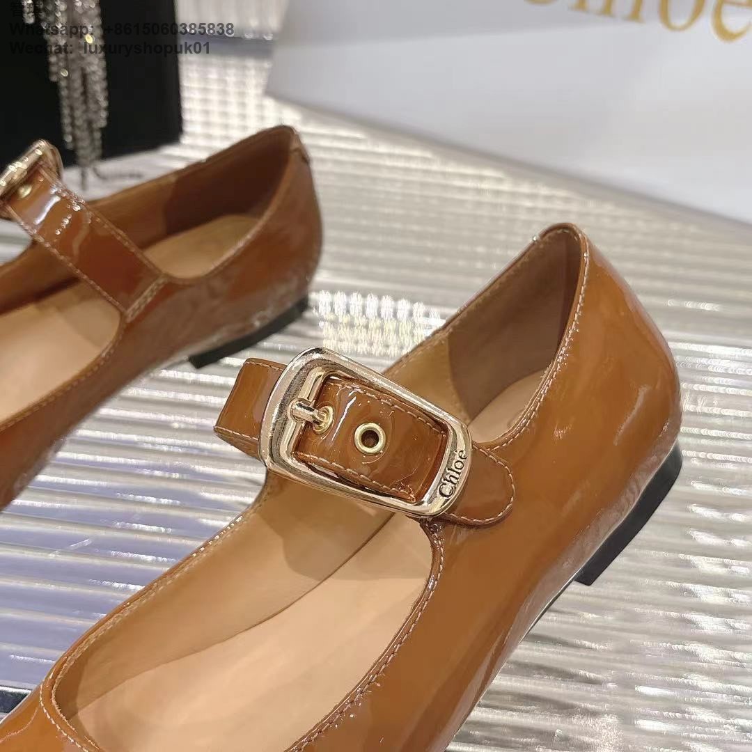 Chloé Polly Ballerina Flats Ballet Chloe Women Shoes