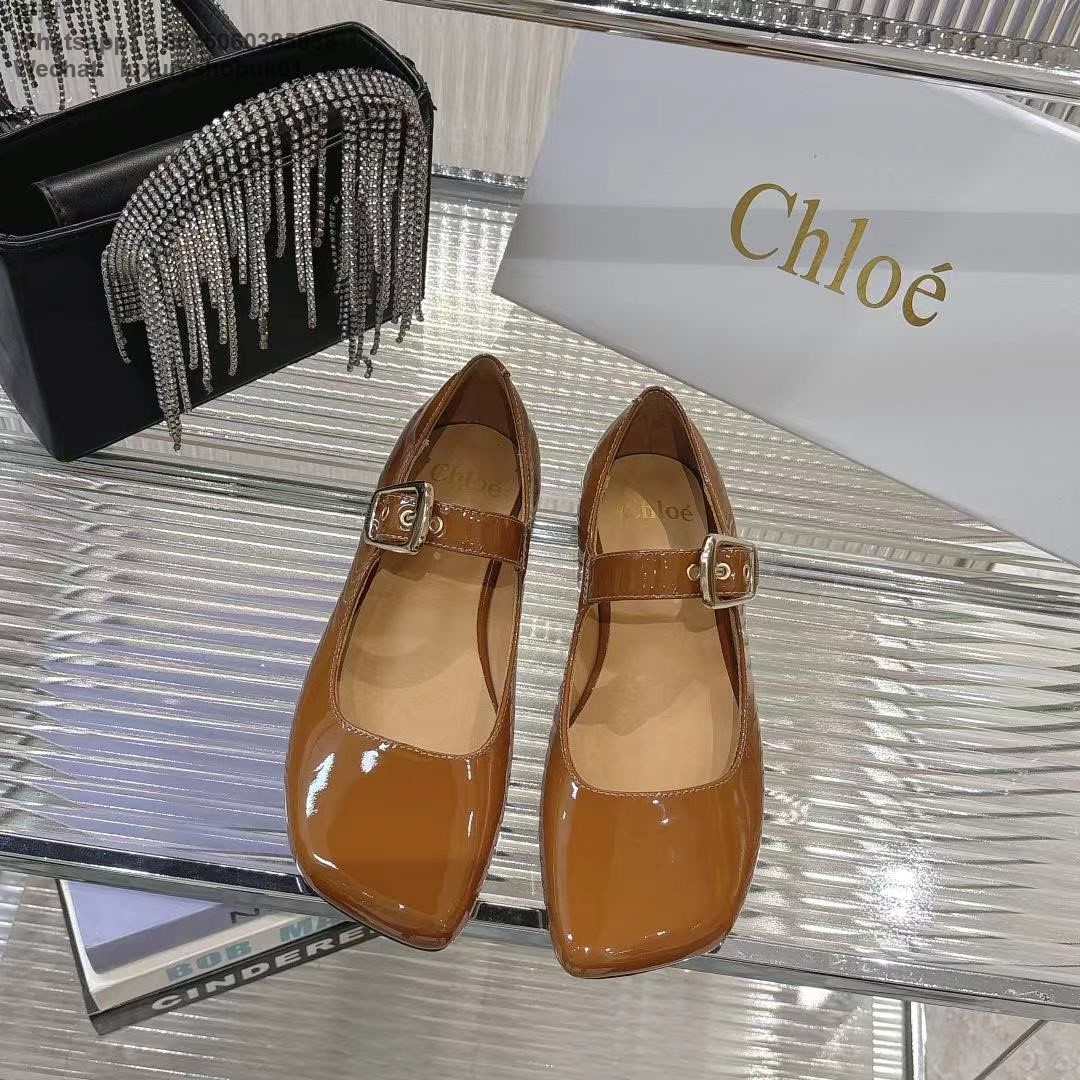Chloé Polly Ballerina Flats Ballet Chloe Women Shoes