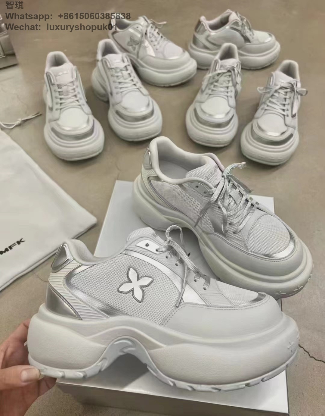 SMFK FUTURE RIPPLE Thick-soled Sneaker Women Shoes