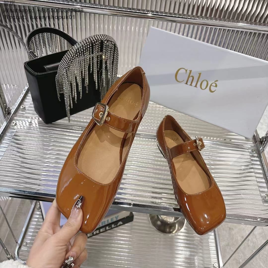 Chloé Polly Ballerina Flats Ballet Chloe Women Shoes