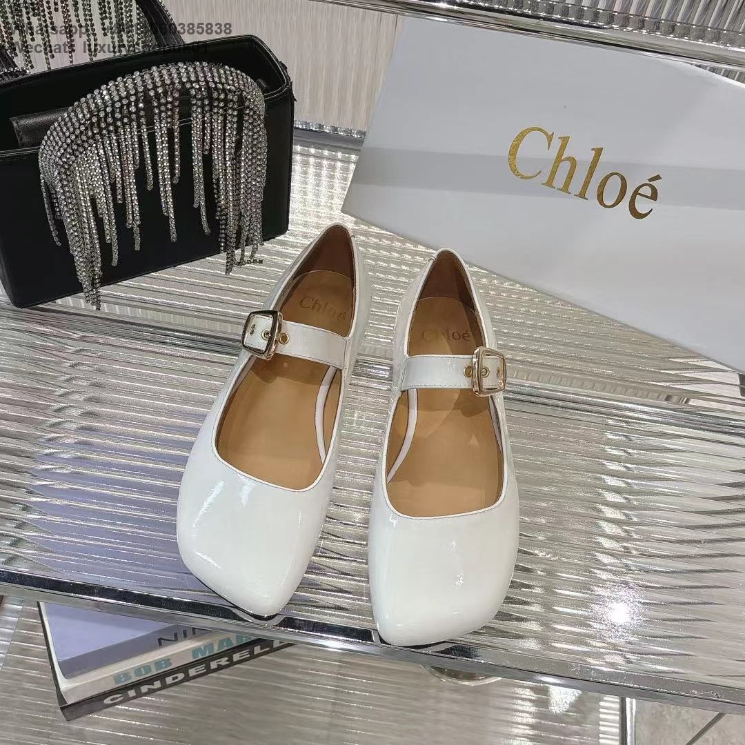 Chloé Polly Ballerina Flats Ballet Chloe Women Shoes
