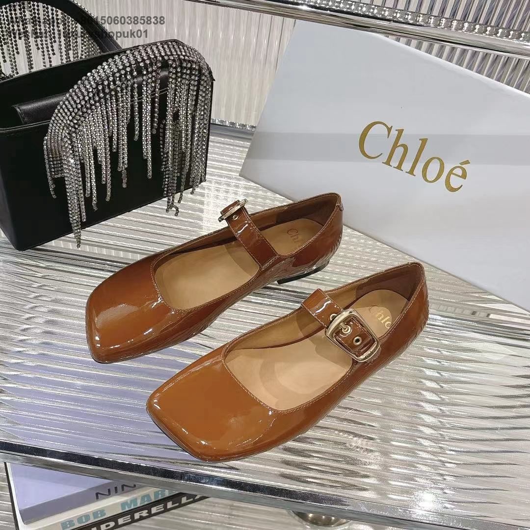Chloé Polly Ballerina Flats Ballet Chloe Women Shoes